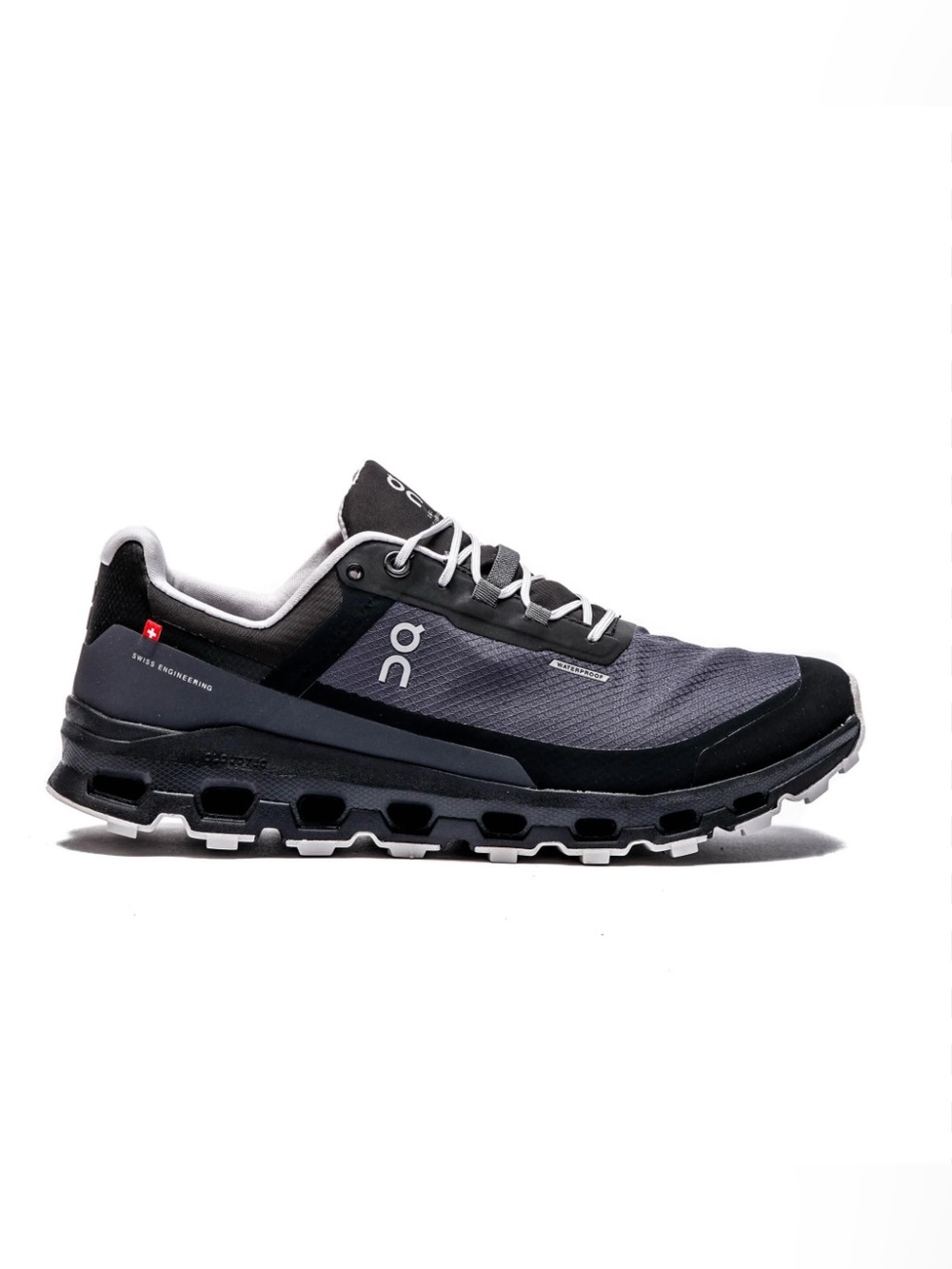 On Cloudvista Women’s Waterproof Trail Running Shoes Sneakers Eclipse Black 10